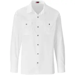 Mens Long Sleeve Wildstone Shirt White